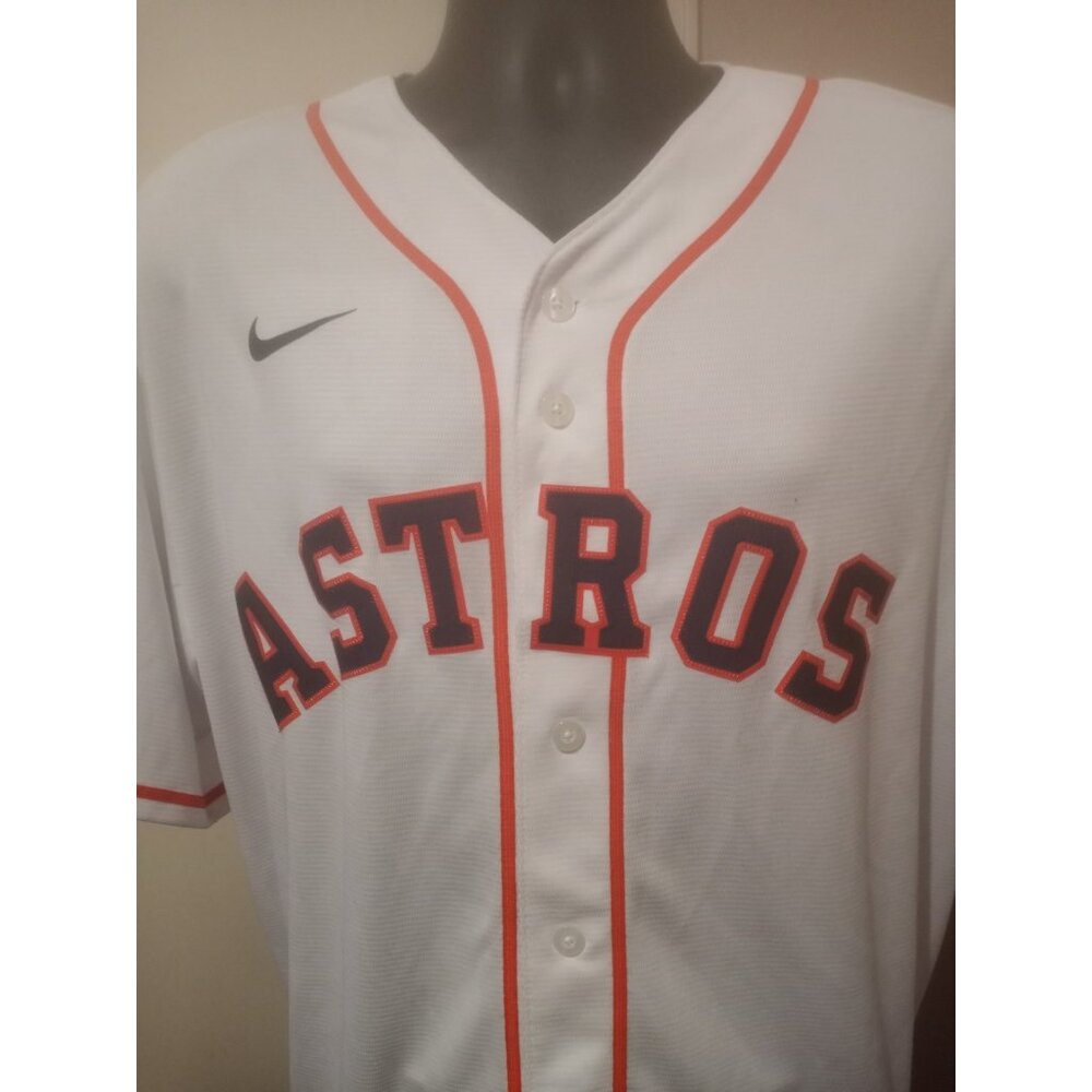 Houston Astros Nike White Jersey World Series Champions 2022 Men's XL #28 RNC - Picture 4 of 13